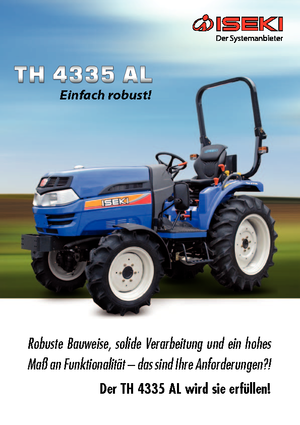 Tracteurs municipaux Iseki TH 4335