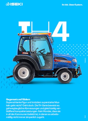 Tracteurs municipaux Iseki TH 4295