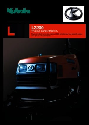 Tracteurs municipaux Kubota L 3200