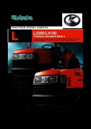 Tracteurs municipaux Kubota L4100