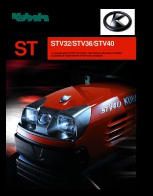 Tracteurs municipaux Kubota STV 32