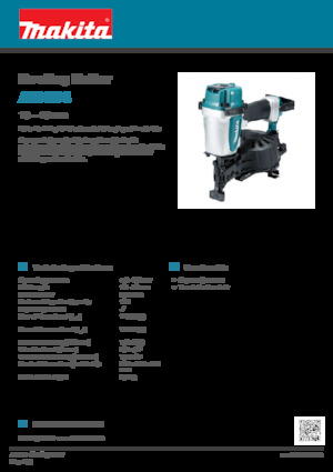 Cloueuses et Agrafeuses Makita AN454