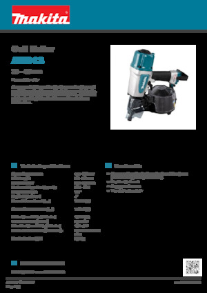 Cloueuses et Agrafeuses Makita AN613
