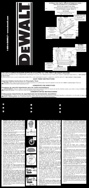 Cloueuses et Agrafeuses DEWALT D51257K
