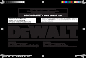Cloueuses et Agrafeuses DEWALT DW325PL 
