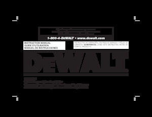 Cloueuses et Agrafeuses DEWALT DW66C-1 