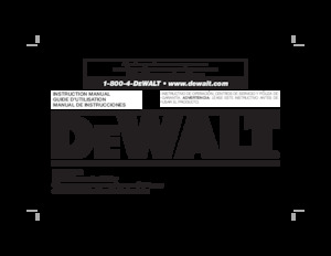 Cloueuses et Agrafeuses DEWALT DWMC150