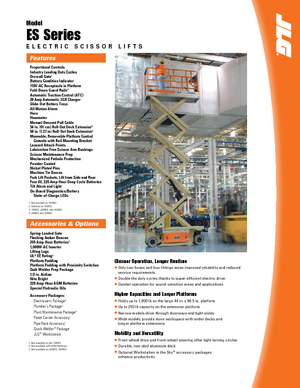 Nacelles ciseaux X su roues JLG 1930ES