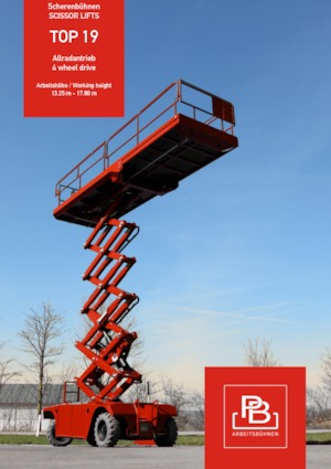 Nacelles ciseaux X su roues PB PB S151-19E