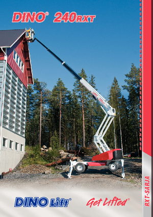 Nacelles à bras articulés sur roues Dino Lift Rhino 240 RXT