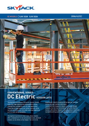 Nacelles ciseaux X su roues Skyjack SJ III 3226 M