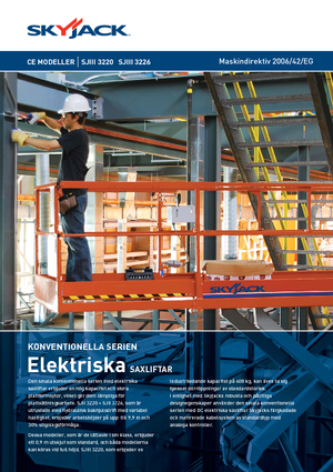 Nacelles ciseaux X su roues Skyjack SJ III 3220