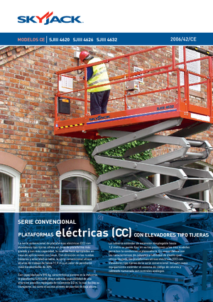 Nacelles ciseaux X su roues Skyjack SJ III 4626