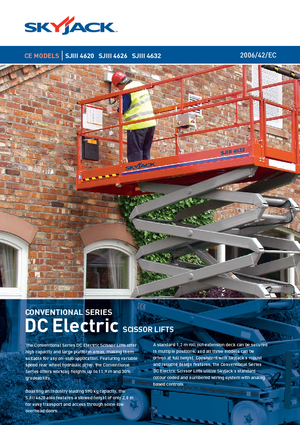 Nacelles ciseaux X su roues Skyjack SJ III 4626