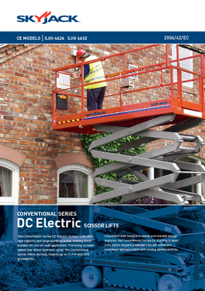 Nacelles ciseaux X su roues Skyjack SJ III 4632