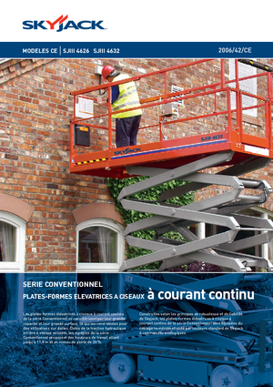 Nacelles ciseaux X su roues Skyjack SJ III 4632