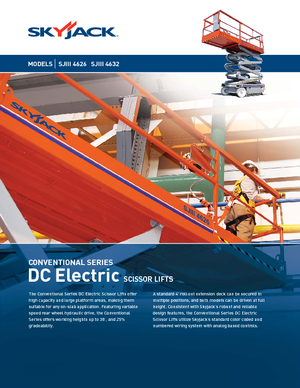 Nacelles ciseaux X su roues Skyjack SJ III 4632