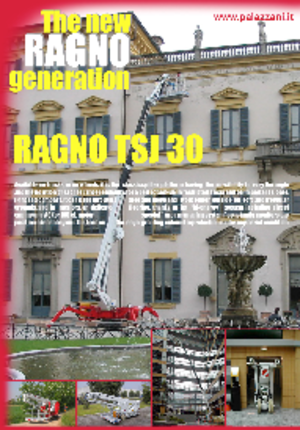 Nacelles télescopiques sur roues Palazzani TSJ 30