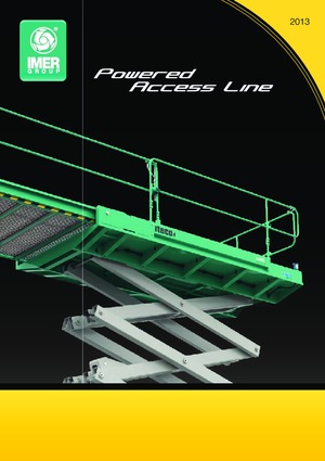 Nacelles ciseaux X su roues Iteco IT 7380