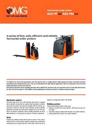 Préparateurs de commandes OMG 620 PF