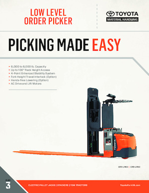 Préparateurs de commandes Toyota CR1-LP80