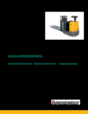 Préparateurs de commandes Jungheinrich ECE M36