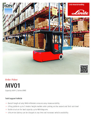 Préparateurs de commandes Linde MV01