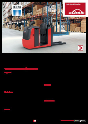 Préparateurs de commandes Linde N20C D