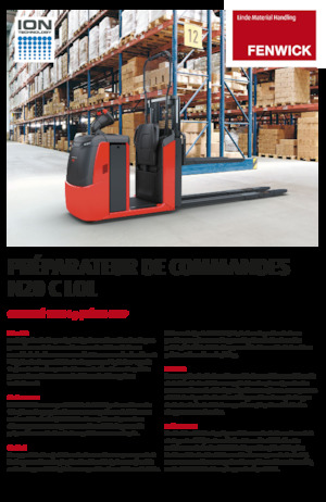 Préparateurs de commandes Linde N20C LoL