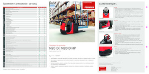 Préparateurs de commandes Linde N20D HP