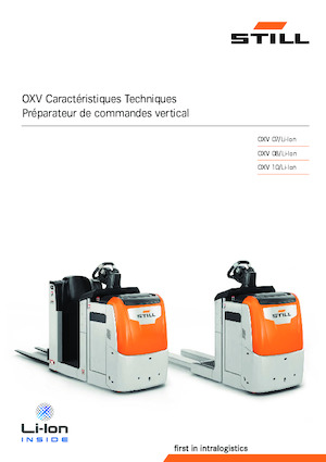 Préparateurs de commandes Still OXV 10
