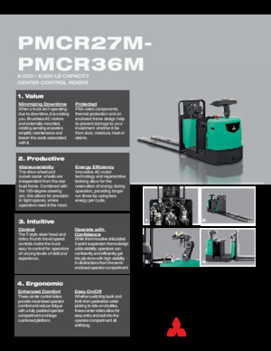 Préparateurs de commandes Mitsubishi PMCR27M