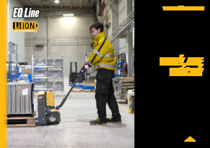 Transpalette ellectr. timon des piétons à partir du sol Caterpillar NPP20QBL