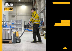 Transpalette ellectr. timon des piétons à partir du sol Caterpillar NPP20QBL