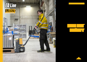 Transpalette ellectr. timon des piétons à partir du sol Caterpillar NPP20QBL