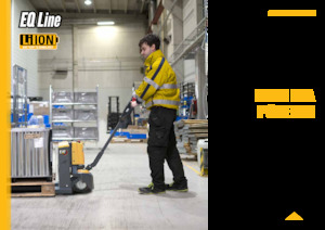 Transpalette ellectr. timon des piétons à partir du sol Caterpillar NPP20QBL