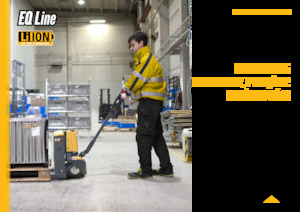 Transpalette ellectr. timon des piétons à partir du sol Caterpillar NPP20QBL