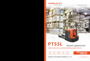 Transpalette ellectr. timon des piétons à partir du sol Noblelift PT55L
