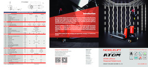 Transpalette ellectr. timon des piétons à partir du sol Noblelift PTE20Q2-B