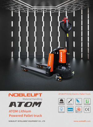 Transpalette ellectr. timon des piétons à partir du sol Noblelift PTE33Q