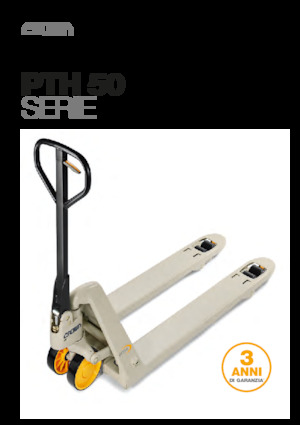Transpalette ellectr. timon des piétons à partir du sol Crown PTH 50