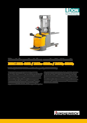 Gerbeurs à conducteur porté debout Jungheinrich ERC 212b