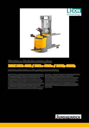 Gerbeurs à conducteur porté debout Jungheinrich ERC 214 