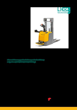 Gerbeurs à conducteur porté debout Jungheinrich ERC 214 