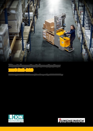 Gerbeurs à conducteur porté debout Jungheinrich ERC 220