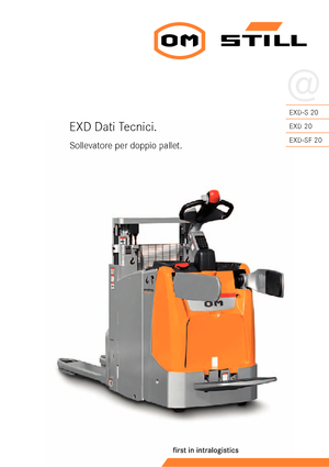 Gerbeurs à conducteur accompagnant Still EXD-SF 20