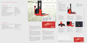 Gerbeurs à conducteur accompagnant Linde L 12 AS 2924 S