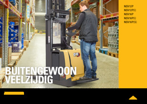 Gerbeurs à conducteur porté debout Caterpillar NSV12P(I)