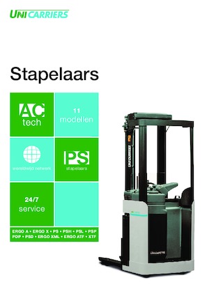 Gerbeurs à conducteur porté debout UniCarriers PSP 125