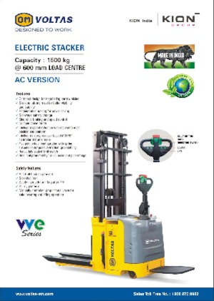 Gerbeurs à conducteur porté debout OM VVE 15